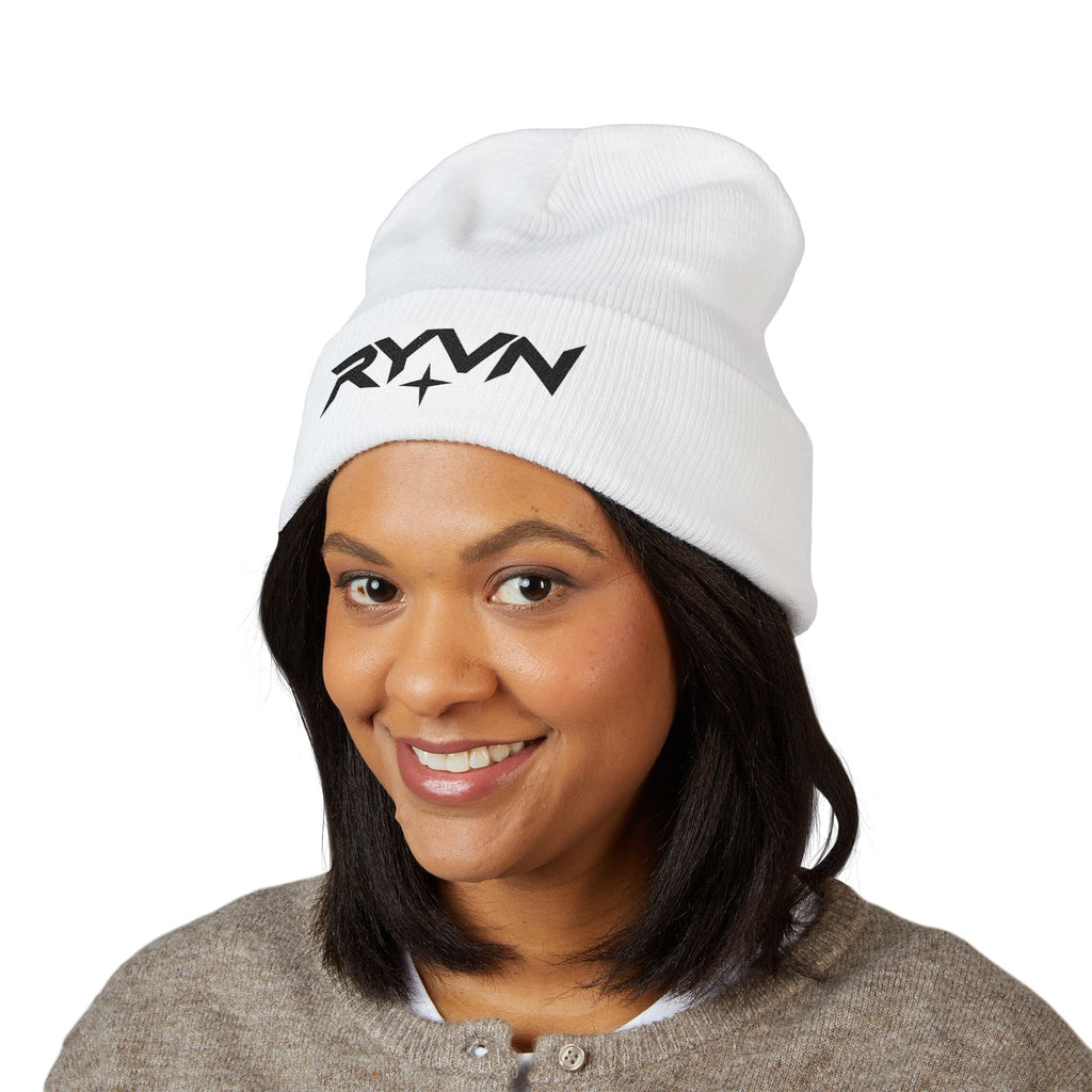 RYVN Embroidered Cuffed Beanie