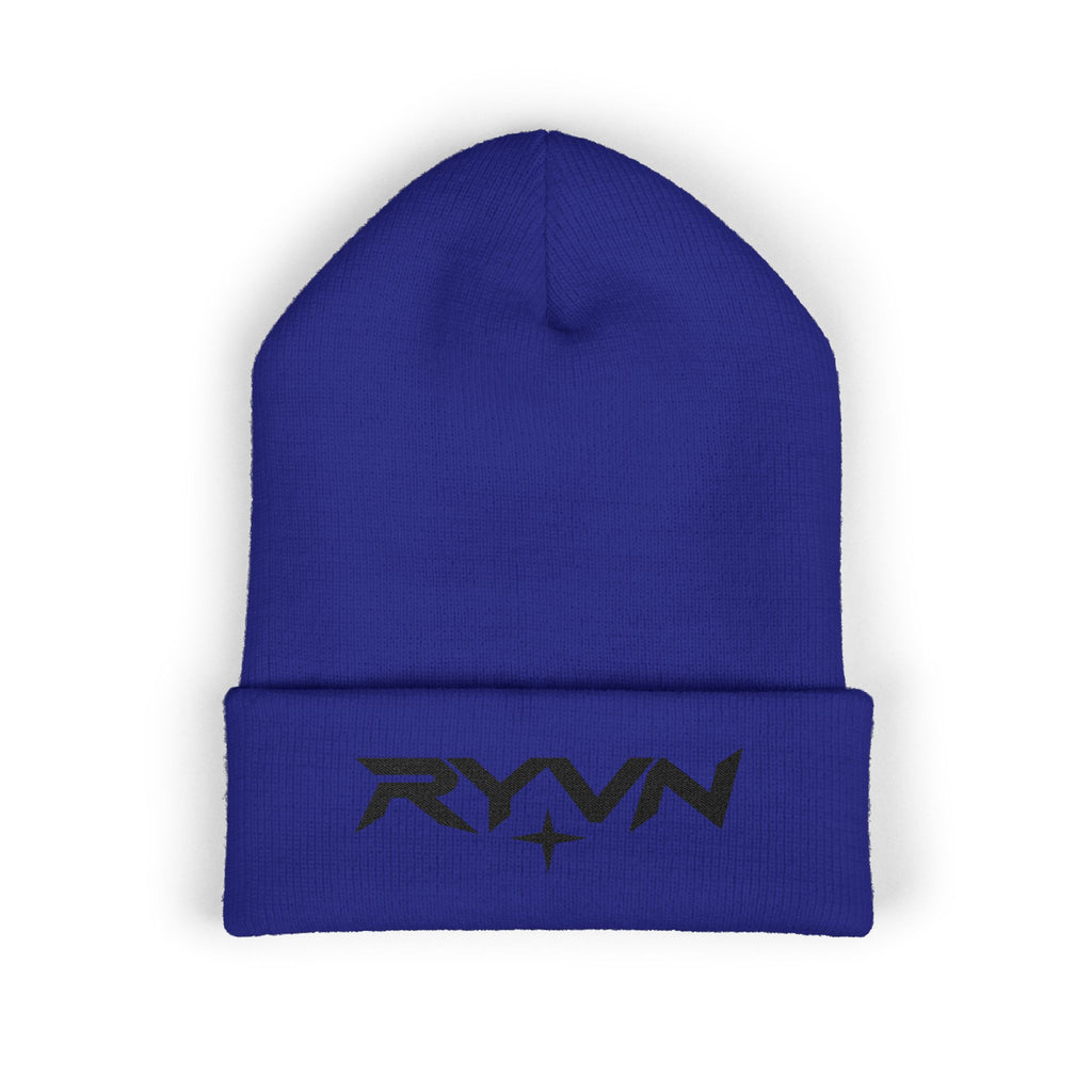 RYVN Embroidered Cuffed Beanie