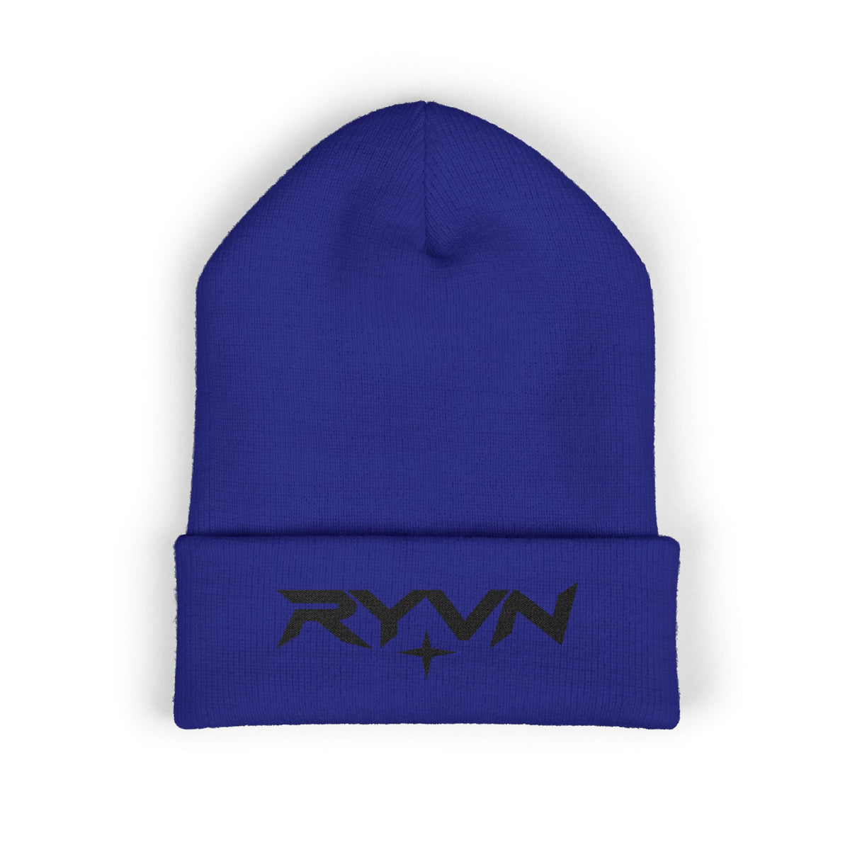 RYVN Embroidered Cuffed Beanie