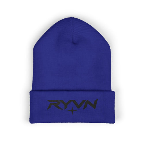 RYVN Embroidered Cuffed Beanie